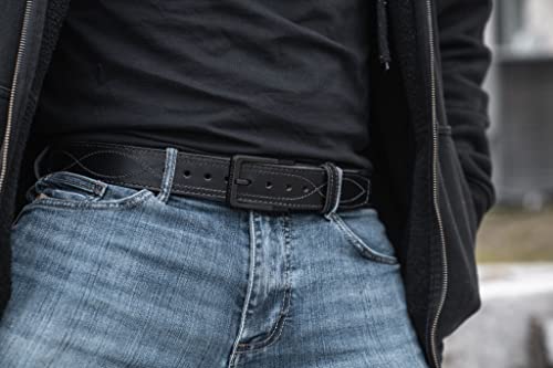 Magpul Tejas Gun El Pistolero Concealed Carry Ccw Belt For Men Made Of Bullhide Leather And Reinforced Polymer, Black, 40 #TOP4