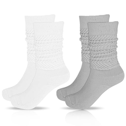 Gray and White