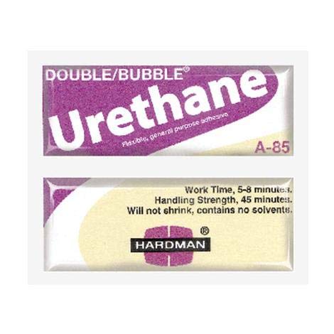 Hardman Double BubbleKalex 04024 - Urethane Adhesive Purple/Beige-Label A85 Flexible Water-Resistant - (Pack of 5)