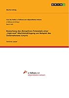 Bewertung des disruptiven Potenzials einer "high-end-Markteindringung am Beispiel des Unternehmens Amyris 3656843430 Book Cover