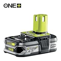 Ryobi Akku mit Schnelladegerät 18V, 2,5 Ah, ONE+, mit Überlastungsschutz und Ladezustandsanzeige, RC18120-125 – Ansicht 2