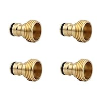 Tubi Giardino Collegamento Rapido Ottone Massiccio Quick - Foto 6