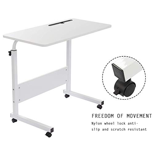 Grandma Shark 80 * 40cm Laptop Desk,Staande Hoogte Verstelbare Computer Bureau met Mobiele Telefoon Tablet PC Slot… - Image 5