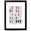 3 kits Champions 2026, A4 Framed & Mounted