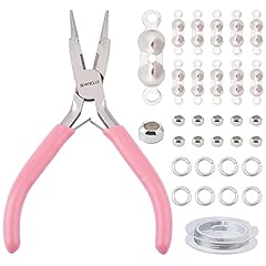 Pink 4.8 Inch With Jewelry Making Supplies