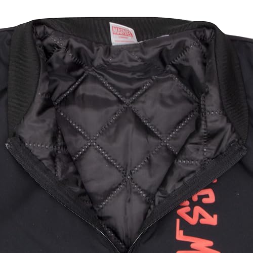 Image of Marvel Superheroes Boy's Bomber Jacket - Spider-Man, Miles Morales, Black Panther, Ghost-Spider, Venom Bomber Jacket for Kids