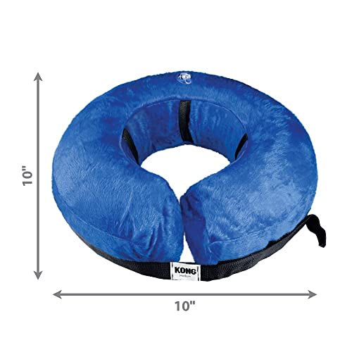 image for KONG - Cloud Collar - Plush, Inflatable E-Collar - For Injuries, Rashe