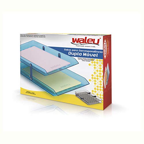 Caixa Corresp. Dupla movel cristal, Waleu