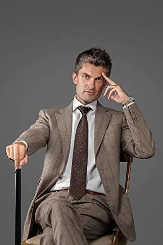 Miniatura 4 de Bastón victoriano de madera para mujeres y hombres  Bastón espiral con cabeza de martillo