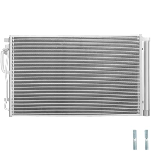 Image of Air Conditioning A /C Condenser Compatible with Kia Forte 2019-2023 L4 2.0L # 30185, 97606M7000, KI3030154