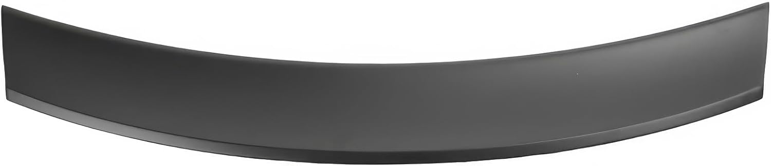 IKON MOTORSPORTS, Trunk Spoiler Compatible with 2015-2021 Subaru WRX STI & WRX & 2012-2016 Subaru Impreza Sedan Only, Duckbill Style Matte Black ABS Plastic Rear Trunk Lid Spoiler Wing Lip