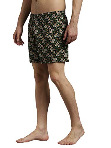 Image of KOTTY Printed Cotton Multicolor Men Boxer