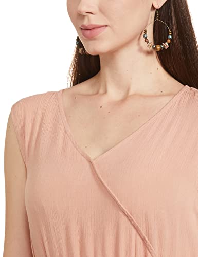 Image of Max Women's Printed Round Neck Ethnic Dress