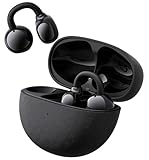ND NEXT DESTINATION OpenDots1 Auriculares Inalámbricos Free Clip de Bluetooth 5.4 Innovador de Open-Ear 32H Autonomía Sonido Envolvente Wireless Headphones con 2 Mics para Llamadas Claras (Negro)
