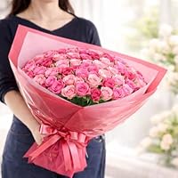 Amazon｜BisesFlower(ビズフラワー)【クール便出荷】バラ 花束 108本