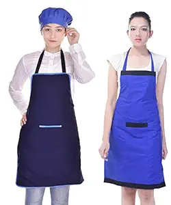 Switchon Blue waterproof kitchen apron pack of 2