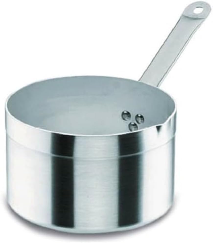 LACOR Chef-Aluminium Deep Saucepan, 24cm, Silver