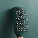 RN BEAUTY Detangling Brush Anti-Static Detangler Hair Brush Blow Drying Hairbrush Comb Nylon Bristle Pins Fashion Massage Brushes Wet or Dry All Hair Types Styling Dark Green Color (Vented)