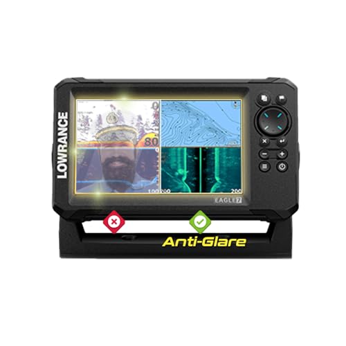 Film Lowrance Eagle 7 IPG anti-reflet pour pêche en extérieur