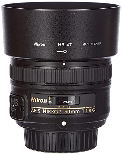 Lente Nikon Nikkor AF-S 50mm f/1.8G (SLR, Negro) - Fernando Cortés
