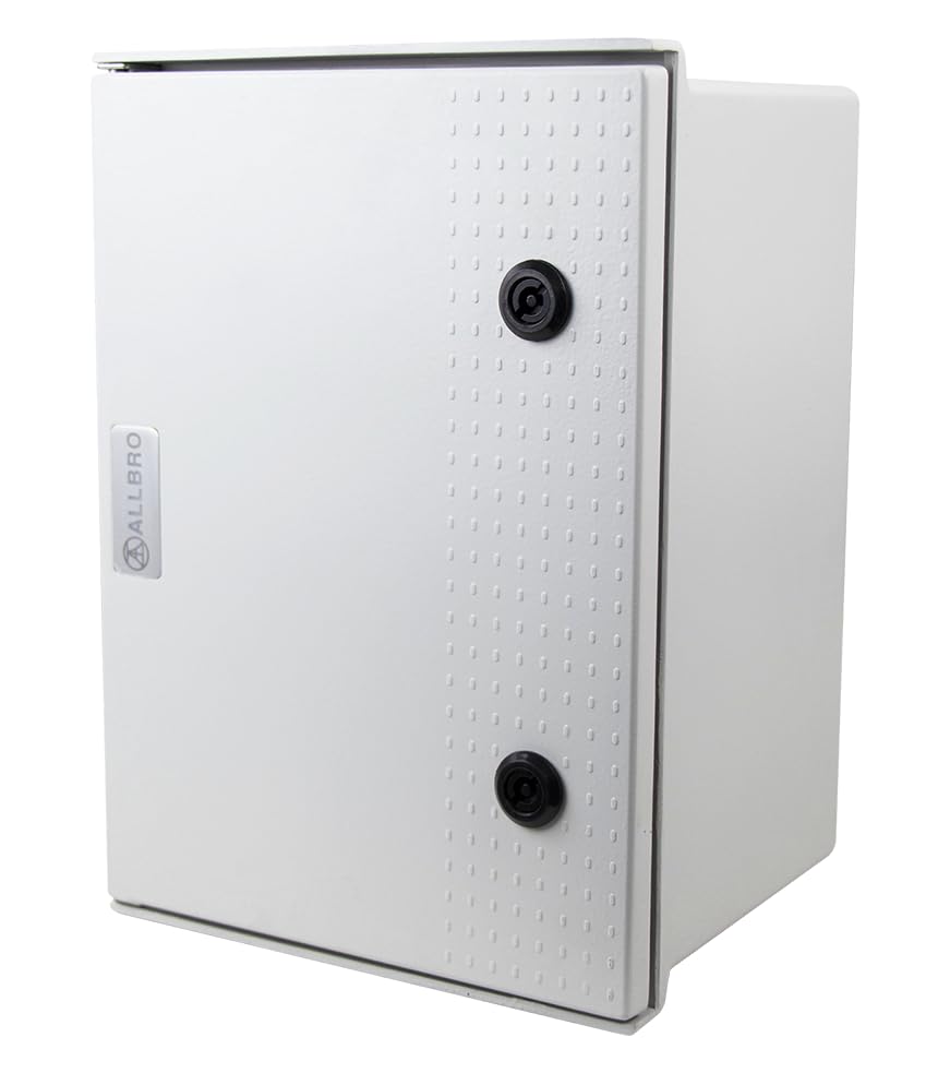 Boîte de jonction électrique IP66 en GRP avec fixations premium en inox