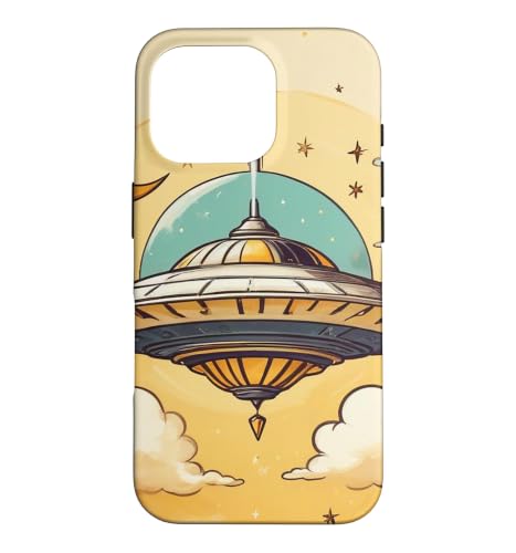 ���g�� UFO �� �_ ���B���e�[�W SF �X�y�[�X �A�[�g �C�G���[ �X�}�z�P�[�X iPhone 16 Pro �p