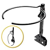 Retractable Bucket Holder, 6-Way-Mount Clamp-On No-Drill, for Toro Exmark Kubota Bobcat Ferris Gravely Snapper...