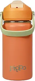 Pippo | Garrafa Térmica Infantil Aço Inox (Laranja)