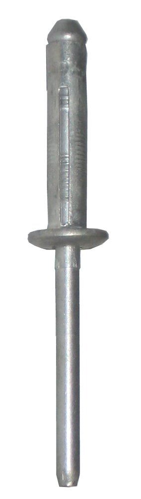 AD612ATF Aluminum TRI-Grip Blind Rivet with Aluminum Mandrel, Dome Head (Pack of 500)