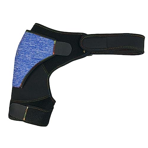 minkissy Shoulder Support Shoulder Straps Pressure Pad Shoulder Harness Shoulderpad Heated Eye Pads Shoulder Sleeve Adjustable Strap Shoulder Pad Shoulder Rest Shoulder Brace Blue