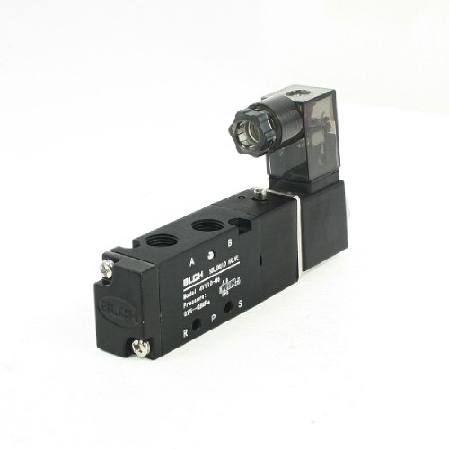 Électrovanne pneumatique haute précision 2 positions 5 voies PT1/8 robustesse