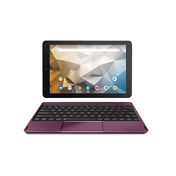 RCA-Newest-Best-Performance-Tablet-Quad-Core-2GB-RAM-32GB-Storage-IPS-HD-Touchscreen-WiFi-Bluetooth-with-Detachable-Keyboard-Android-9-Pie-10-Burgundy RCA Newest Best Performance Tablet Quad-Core 2GB RAM 32GB Storage IPS HD Touchscreen WiFi Bluetooth with Detachable Keyboard Android 9 Pie (10", Burgundy)