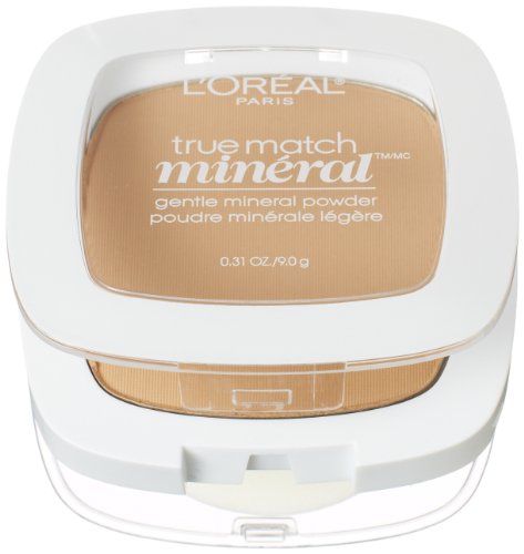 L'oreal Paris True Match Mineral Pressed Powder, Nude Beige, 0.31 Ounce #TOP2