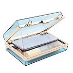 Women-Acrylic-Transparent-Gold-star-Evening-Bags-Purses-Clutch-Vintage-Banquet-Handbag