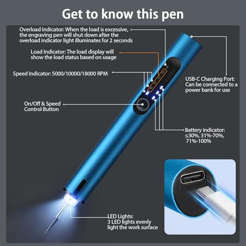 Mini Cordless Electric Engraving Pen