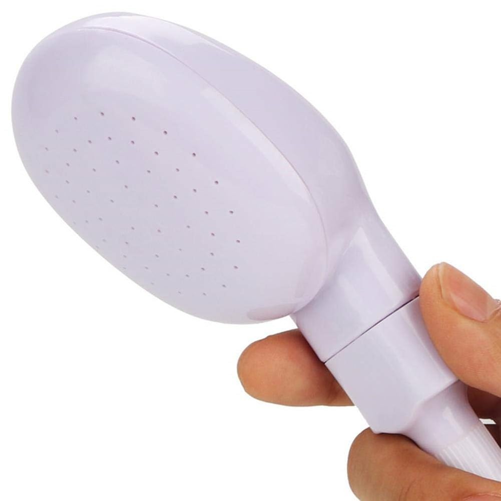 Tubo spray per lavandino in plastica bianca, doccetta portatile e spruzzatore per rubinetto per lavare capelli, sciacquare verdure, shampoo spray portatile per bagnare bambini, animali domestici