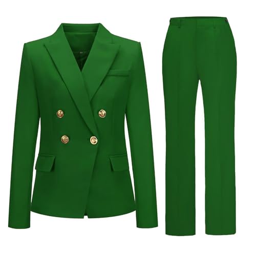 Pants Suits for Women Dressy Long Sleeve Blazer Sets Womens Suits 2 Piece Set Business Suit for Women