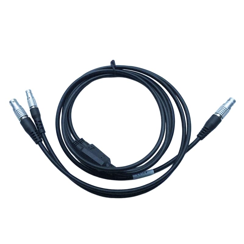 New GEV186 Cable for L e ICA Total Station to TCPS28/29/30 Radio to External Battery GEB171/371/373 Art No.:734697