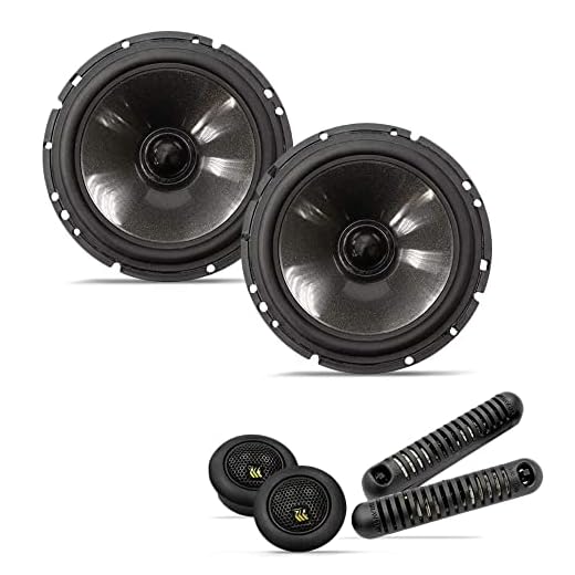 Par Alto Falante 2 Vias Bravox 6 Pol Cs60bk 130w Rms Com Twitter e Divisor Black