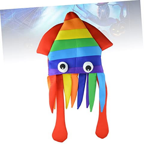 Gadpiparty Acessório Cocar Traje Festa De Pelúcia Crianças Chapéus De Halloween Para Cosplay E Lula
