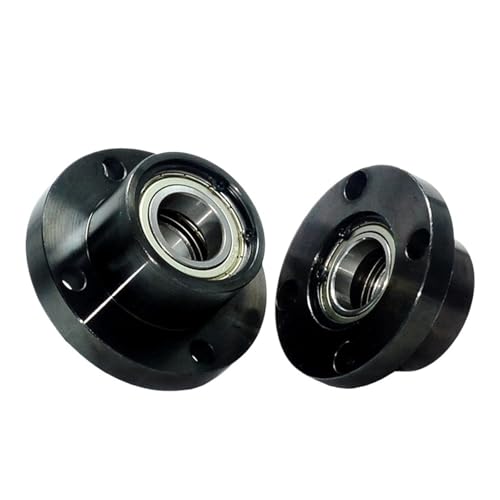 1 piece carbon steel bearing with seat round flange bushing bearing seat bearing support double bearing seat positioning(626ZZ-6