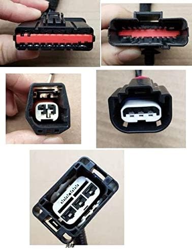 Davitu Electrical Equipments Supplies - Car connector FOR seat body heating switch harness plug sprayer motor liquid level sensor ignition coil plug direction machine - (Color: MULTI)