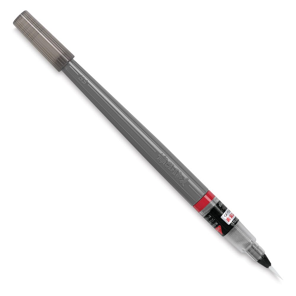 Pentel Arts Color Brush Pen-Fine Tip, Black Pigment Ink