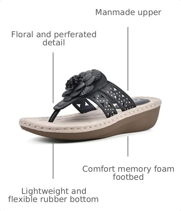 Image of CLIFFS BY WHITE MOUNTAIN Women's Cynthia Wedge Sandal | Casual Sandals