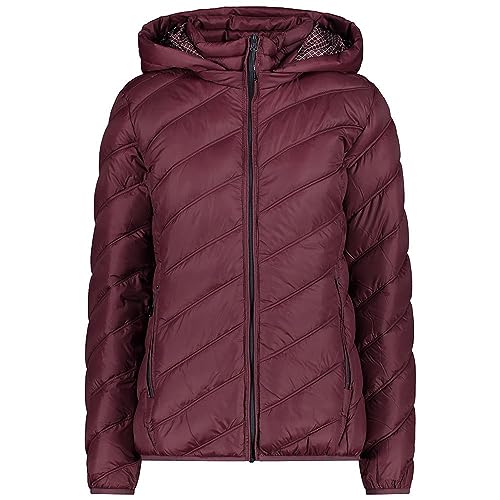 Veste à capuche CMP femme rouge 38 veste outdoor chaude