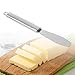 Biniwa - 1 szt. nóż do masła ze stali nierdzewnej, mini masło do smarowania, nóż do krojenia sera z drewnianym uchwytem, narzędzie kuchenne