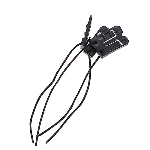 Base de aletas para tabla de surf paddle surf y kayak pack de 4 piezas gatuida de plastico negro