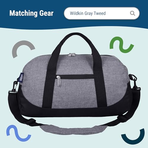 Image of Wildkin 55903 Grey Tweed Lunch Bag, One Size