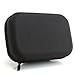 USA GEAR Vape XL Travel Case - Hard Case for Vape Pens, Battery, Accessories - Water Resistant, 3 Pouches - Black