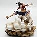 ZDYHBFE One Piece Anime Luffy Elefante Pistola Armada Color Armado Escena de la Guerra Muñeca Versión Estatua Muñeca Escultura Juguete Regalo Decoración Modelo Altura 37cm
